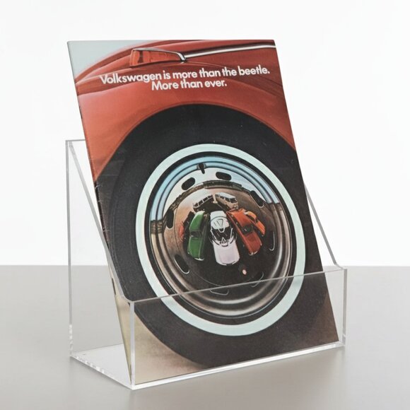 VTG 1971 Volkswagen Brochure Beetle Camper 411 Squareback Karmann Ghia Pamphlet - Picture 1 of 7